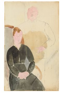 La Ménage, 1915 von Amedeo Modigliani