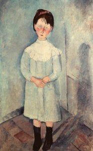Das kleine Mädchen in Blau von Amedeo Modigliani