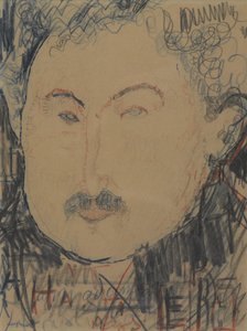 Porträt von Adolphe Basler, ca. 1916 von Amedeo Modigliani