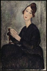 Porträt von Dédie, 1918 von Amedeo Modigliani
