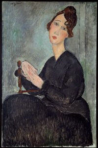 Porträt von Dedie (Odette Hayden) von Amedeo Modigliani