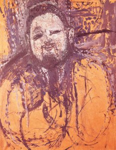 Porträt von Diego Rivera von Amedeo Modigliani