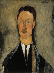 Porträt von Leopold Survage (1879-1968) von Amedeo Modigliani