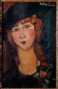 Porträt von Lolotte von Amedeo Modigliani
