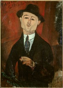 Porträt von Paul Guillaume von Amedeo Modigliani