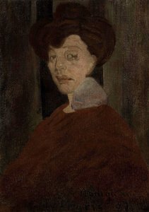 Porträt einer Frau von Amedeo Modigliani