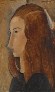 Porträt einer jungen Frau von Amedeo Modigliani