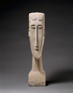 Frauenkopf, 1912 von Amedeo Modigliani