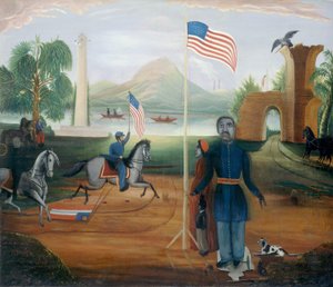 Allegorie der Freiheit von American 19th Century
