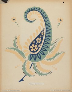 Früher kalifornischer Rock aus dem Portfolio "Dekorative Kunst des spanischen Kaliforniens" von American 20th Century