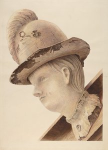 Galionsfigur von der Schoner "Haroldine" von American 20th Century