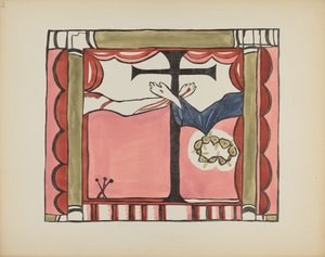 Tafel 14: Hauptaltar, Chimayo: Aus dem Portfolio "Spanische Kolonialdesigns von New Mexico" von American 20th Century