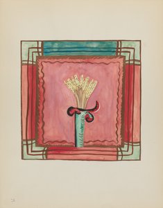 Tafel 16: Altarplatte: Aus dem Portfolio "Spanische Kolonialdesigns von New Mexico"