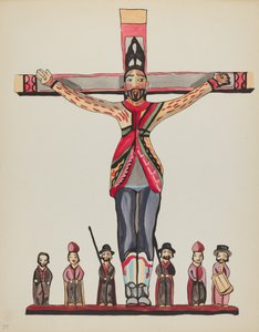 Teller 29: Heiliger Akakios: Aus dem Portfolio "Spanische Kolonialdesigns von New Mexico"