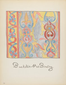 Teller 48: Buckskin-Design: Aus dem Portfolio "Spanische Kolonialdesigns von New Mexico"