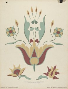 San Luis Obispo Missionsaltar-Tabernakel aus dem Portfolio "Dekorative Kunst des spanischen Kaliforniens" von American 20th Century