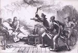 Verhaftung von General Westcott, Illustration aus Cassells Geschichte der Vereinigten Staaten, veröffentlicht von Cassell, Petter & Galpin, ca. 1900 (Litho)