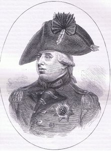 König Georg III., Illustration aus Cassells Geschichte der Vereinigten Staaten, veröffentlicht von Cassell, Petter & Galpin, ca. 1900 (Litho) von American English school