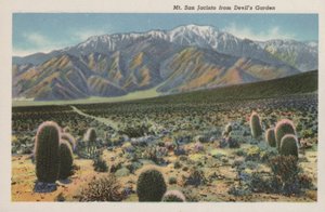 Kalifornien: Mount San Jacinto vom Devil