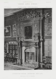 Kamin: Quorndon House, Leicester, England von American Photographer (after)