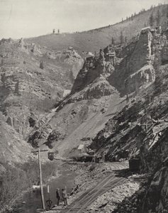 Minen im Eagle River Canyon, Colorado von American Photographer (after)