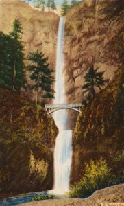 Benson Brücke bei den Multnomah Falls von American Photographer