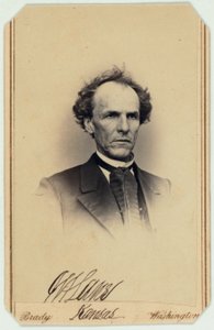 Carte de Visite, James Henry Lane (s/w Foto)