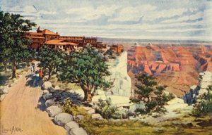 El Tovar Hotel am Rand, Grand Canyon Nationalpark