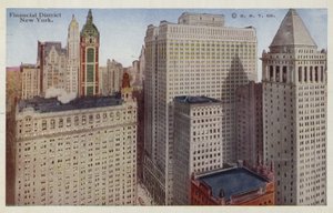 Finanzviertel, New York City, USA