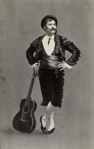 Guiseppe Campanari als Figaro in "Der Barbier von Sevilla" von American Photographer