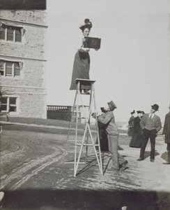 Jessie Tarbox Beals (1871-1942) auf der Louisiana Purchase Exposition, 1904