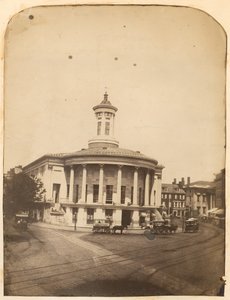 Merchants Exchange Building, 3rd Street at Walnut, ca. 1859