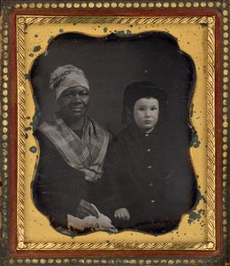 Millie Craig und Frederick H. Healey, ca. 1851