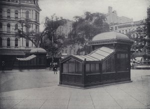 New York: U-Bahn-Eingang