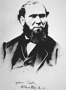 Porträt von Allan Pinkerton, Gründer der Pinkerton National Detective Agency im Jahr 1850 von American Photographer