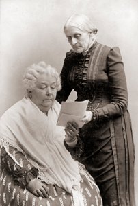 Porträt von Elizabeth Cady Stanton und Susan B. Anthony