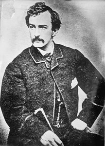 Porträt von John Wilkes Booth, 1861-65