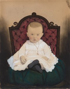 Porträt eines Babys, 1880er von American Photographer