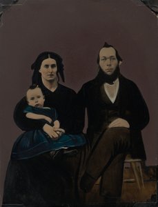 Porträt einer Familie von American Photographer