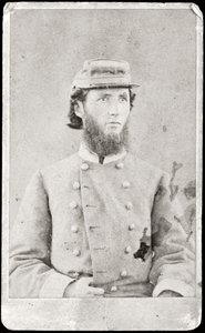 Porträt eines Soldaten von American Photographer