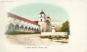 Santa Barbara Mission, Kalifornien von American Photographer