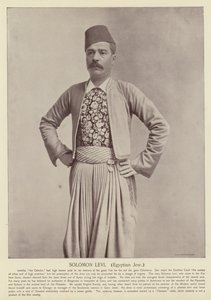 Solomon Levi, Ägyptischer Jude von American Photographer