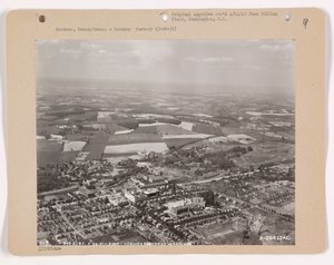 Ansicht von Hershey, Pennsylvania, 26. Mai 1931