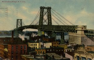 Williamsburg Brücke, New York City, USA von American Photographer