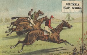 Werbung für Columbia Soap Works, ca. 1880
