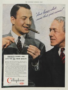 Werbung für DuPont Zellophan, 1937 von American School