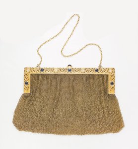 Eine antike Abendtasche, von Black, Starr & Frost, ca. 1890 von American School