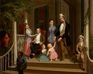 Ashe-Moses Familiengruppe von American School