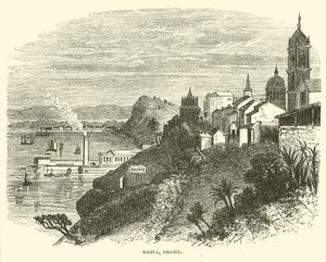 Bahia, Brasilien, Juli 1862 von American School