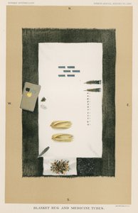 Decke und Medizintuben von American School